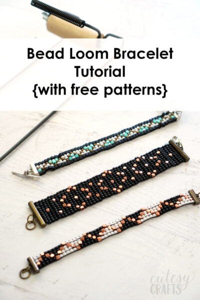 Free Bead Loom Patterns & Bracelet Ideas - Cutesy Crafts