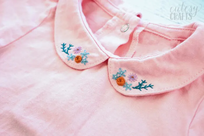 Embroidered Onesie Tutorial