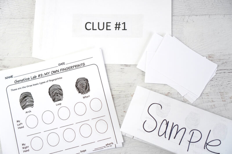 LDS primary activity or scout activity idea!  Detective fingerprinting activity for kids.