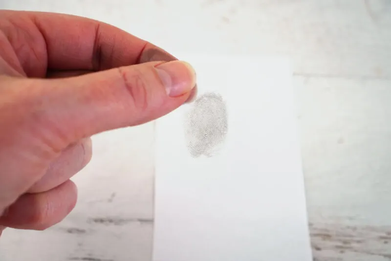 No mess fingerprint activity