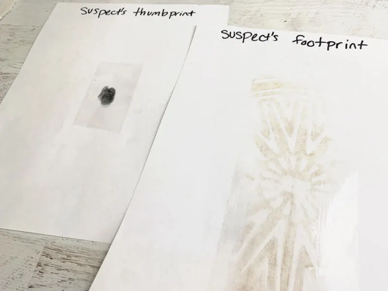 LDS primary activity or scout activity idea!  Detective fingerprinting activity for kids.