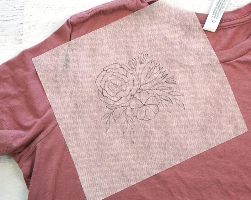 How to Embroider a T-Shirt by Hand