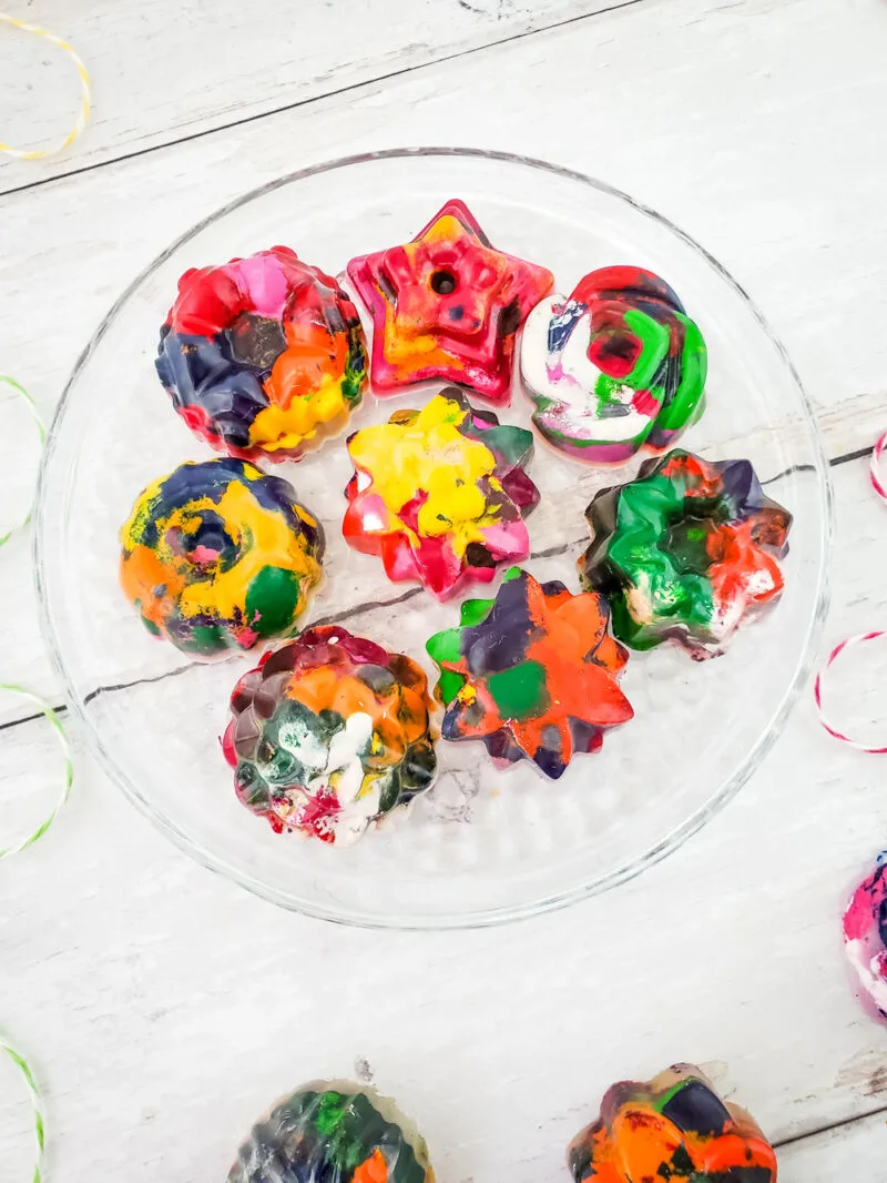 How to Melt Crayons in the Oven to Make New Ones - Cutesy Crafts