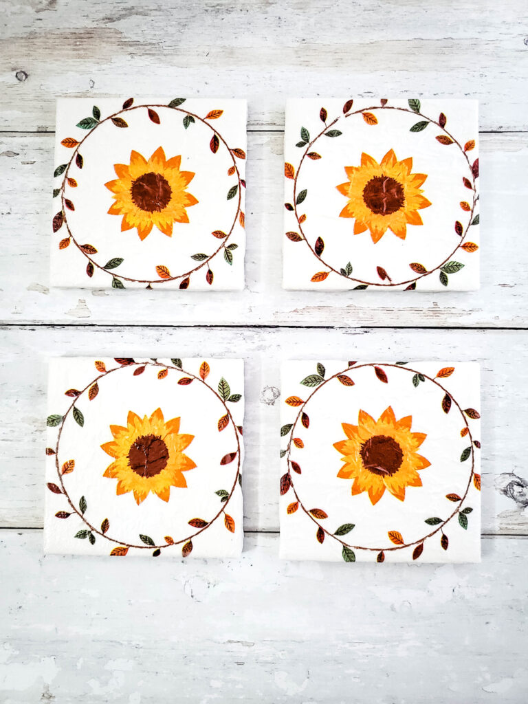 DIY Decoupage Coasters Cutesy Crafts