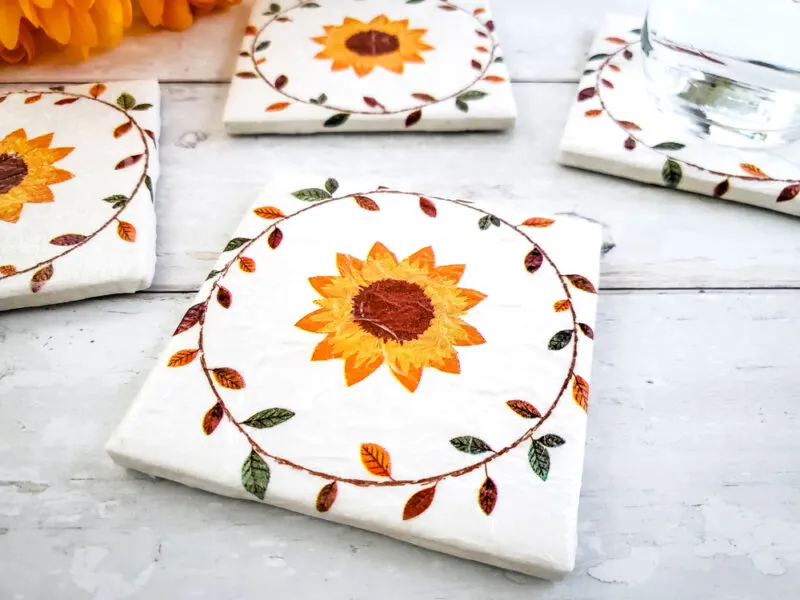 How to Mod Podge Napkins