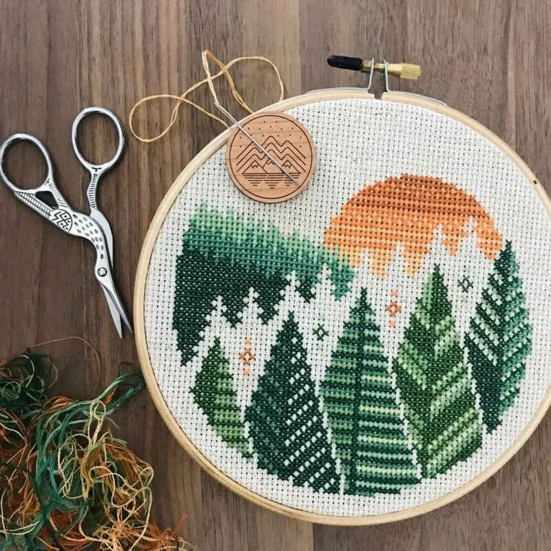 Best Modern Cross Stitch Kits - Sarah Maker