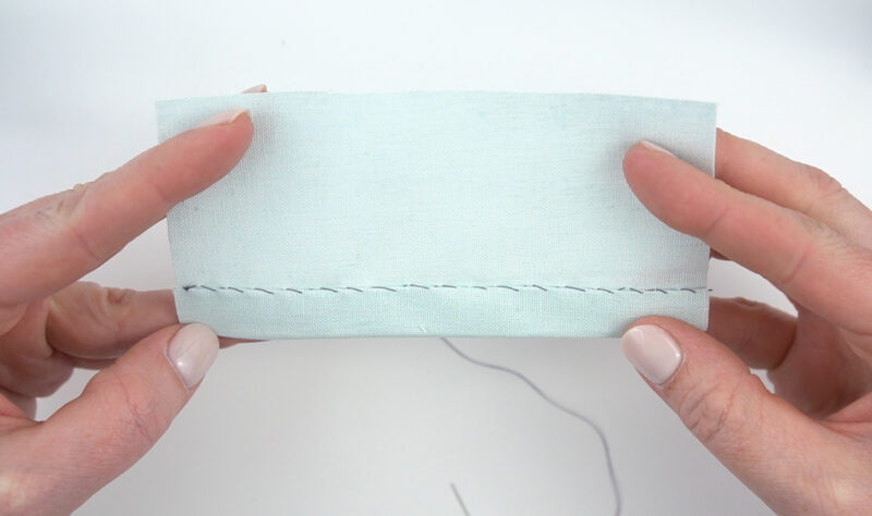 What is a whip stitch?