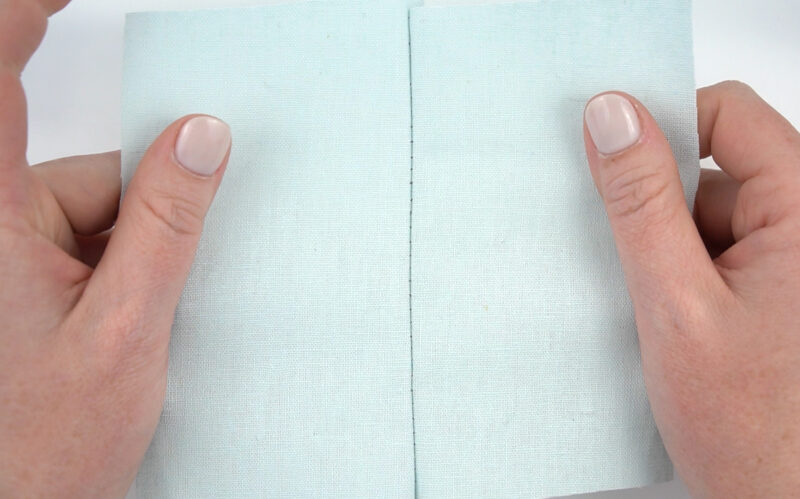 how to hand sew a seam
