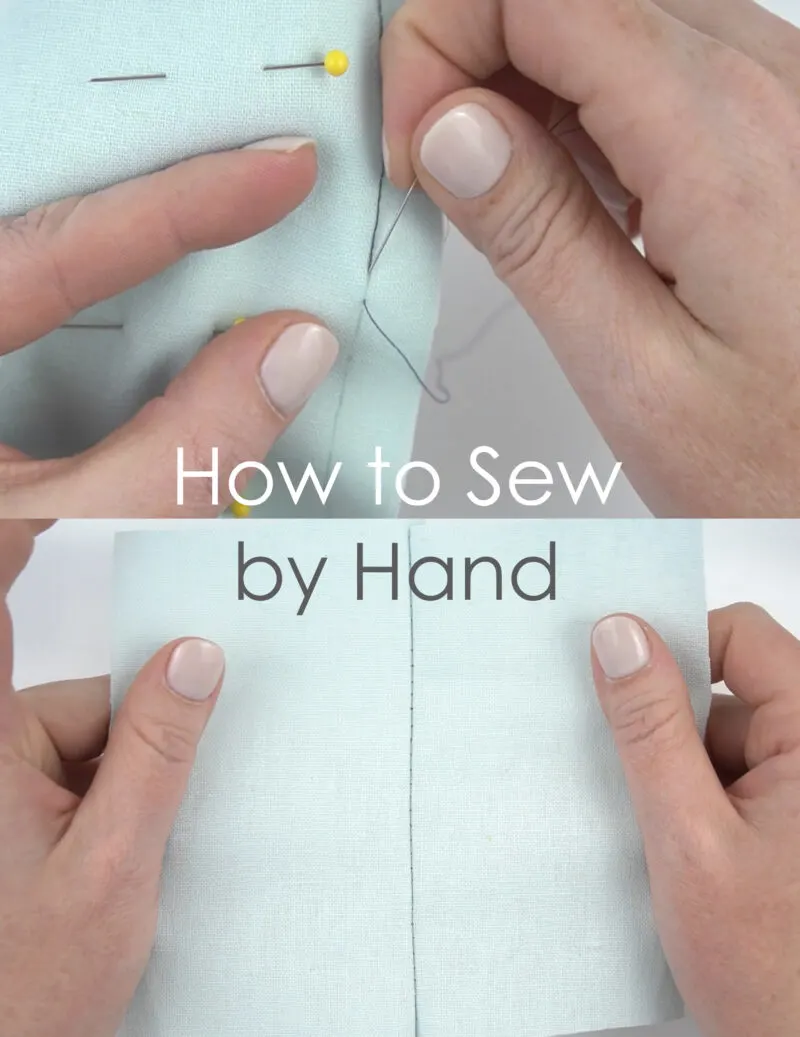 How to Hand Sew (6 Steps For Beginners) - Cutesy Crafts
