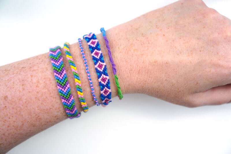 5 Handmade Friendship Bracelets Ideas How To Make Thread Bracelet At Home  DIY JewelryCreationyou  YouTube