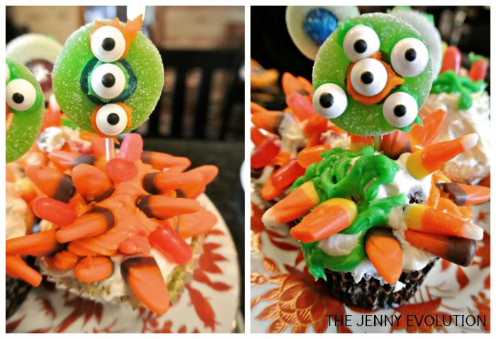 Halloween cupcakes for kids.