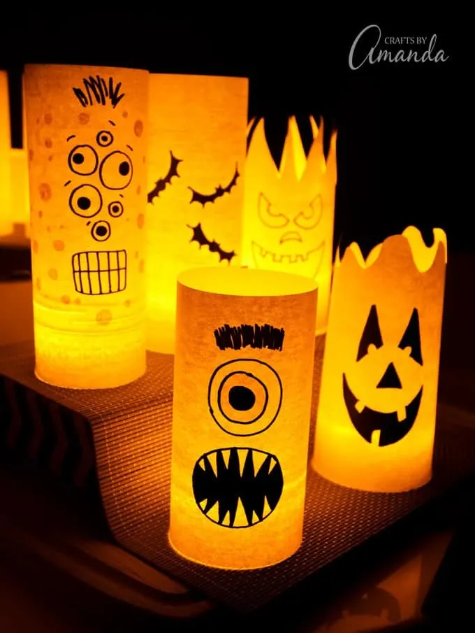 Halloween luminaries craft