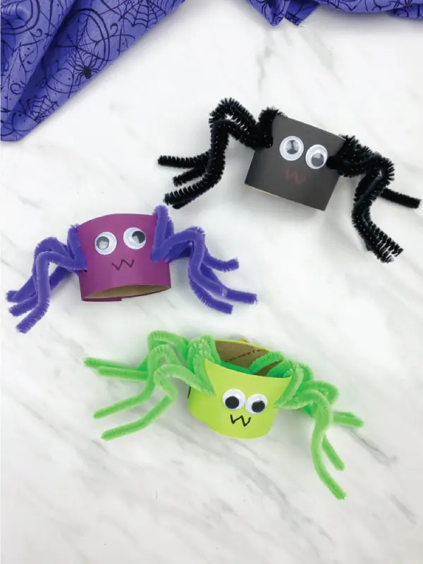 TP Tube Halloween craft for kindergarten