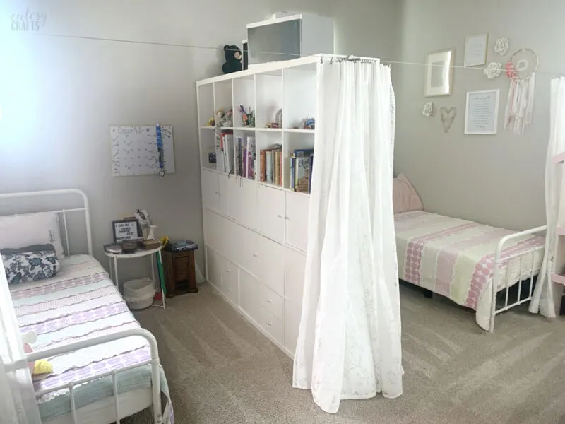 Divide a Room with an IKEA KALLAX Shelf