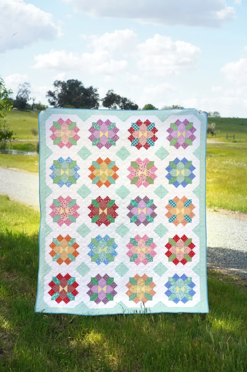 Flower Burst Quilt Pattern