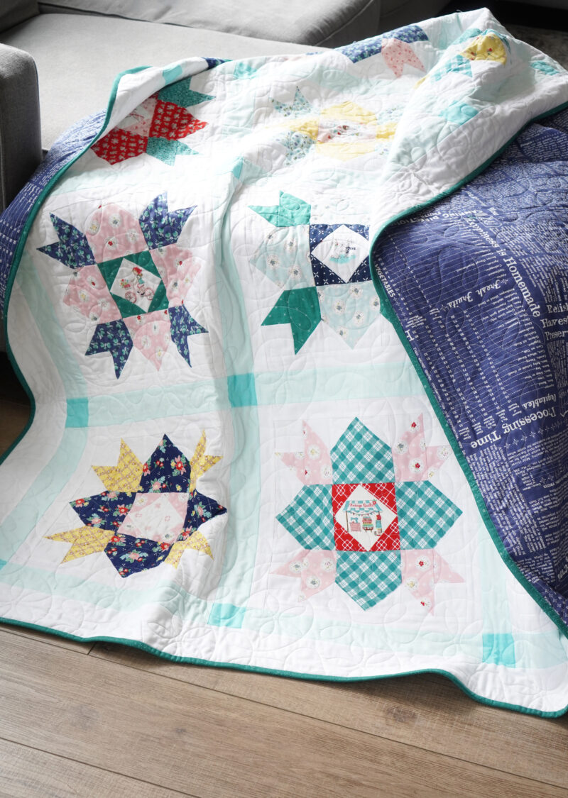 Fussy cut quilt pattern